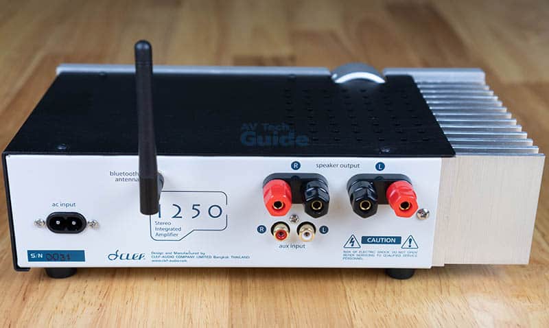 Review Clef Audio 1250 integrated amplifier with bluetooth
