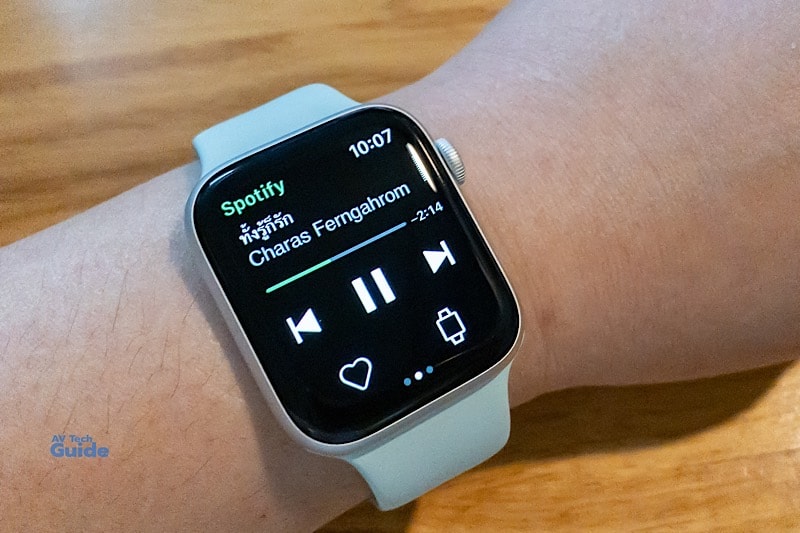 Apple Watch can play spotify directly without iPhone