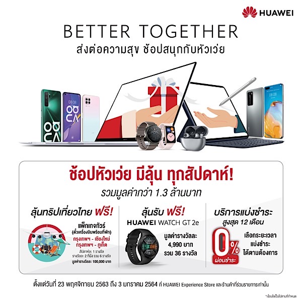 HUAWEI year end promotion