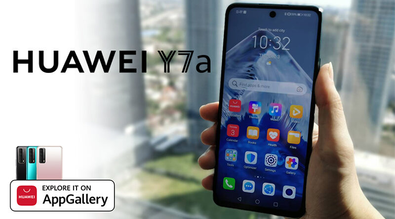 HUAWEI Y7a get your long holiday well spent with your fav series via y7a