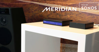 Meridian high-end audio component now certified works with sonos