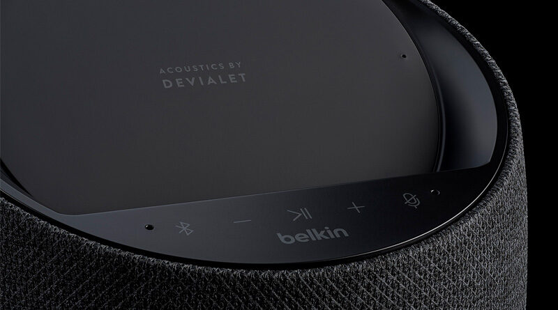 Belkin x Devialet introduce Soundform Elite smart speaker with wireless mobile phone charger