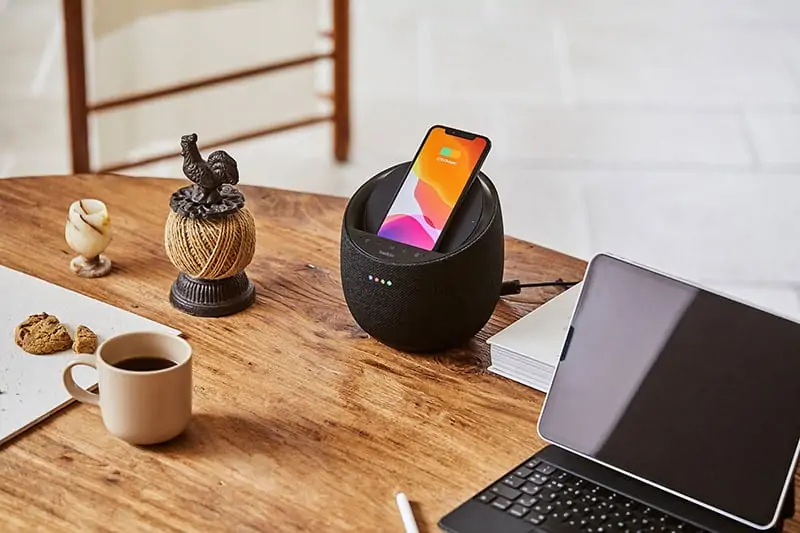 Belkin x Devialet introduce Soundform Elite smart speaker with wireless mobile phone charger
