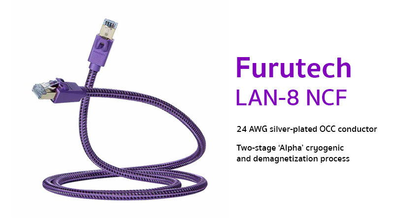 Furutech launch new LAN-8 NCF high-end audio Ethernet cable