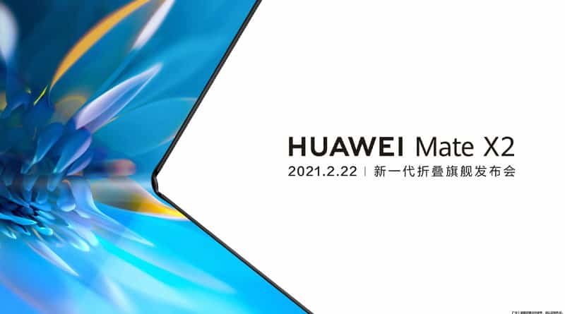 HUAWEI reported to launch new Mate X2 foldable on February 22