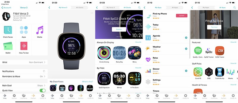 Review Fitbit Versa 3 new smart fitness tracker