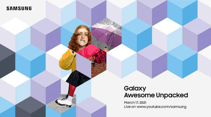 Samsung Galaxy Awesome Unpacked invitation