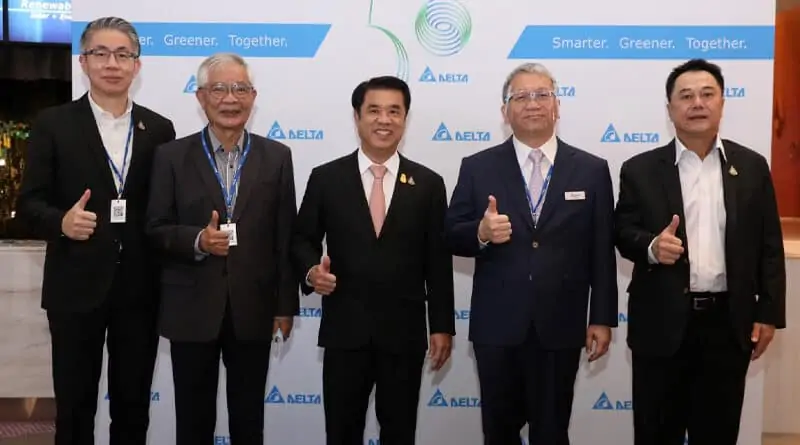 Delta Celebrates 50th Anniversary in Thailand with commitment to sustainability and 8K laser projector