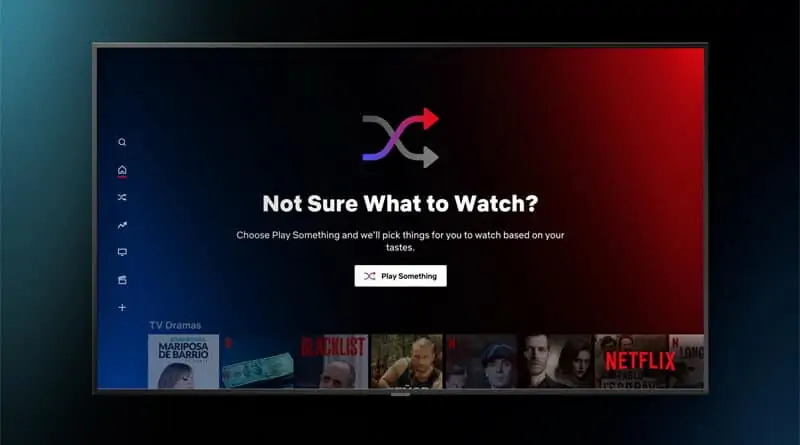 Netflix 'Play Something' button