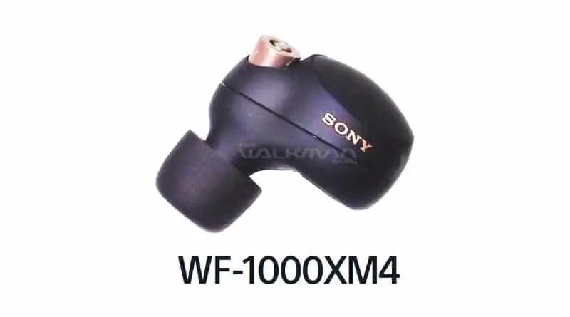 Sony WF-1000XM4 full design leaked