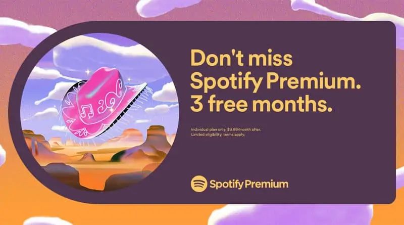 Spotify Premium mid year offer