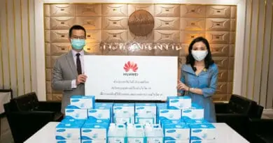 HUAWEI COVID-19 protection equipment donation