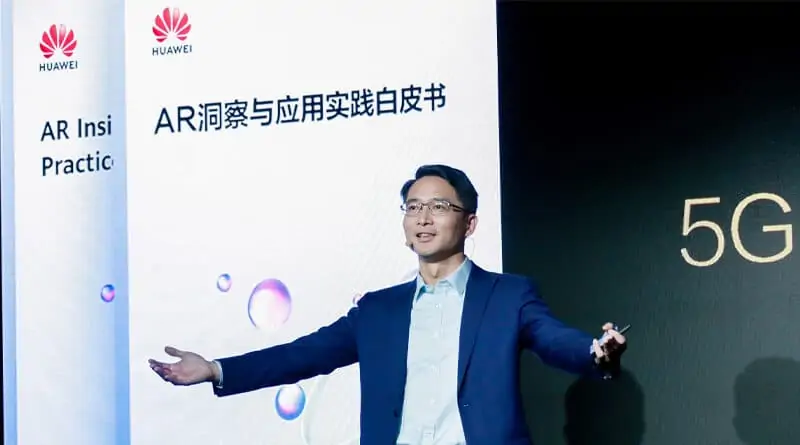 HUAWEI releases AR white paper and elaborates on benefits of 5G + AR