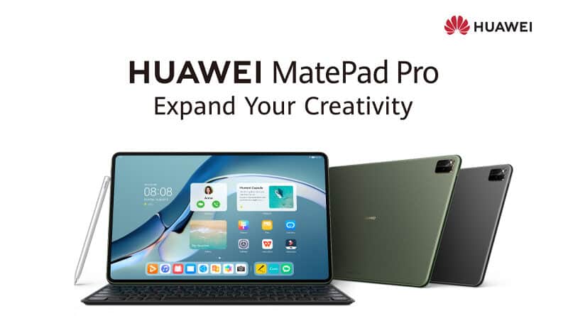 HUAWEI unveil new MatePad Pro tablet features 12.6 inches OLED display 8 speakers with HarmonyOS