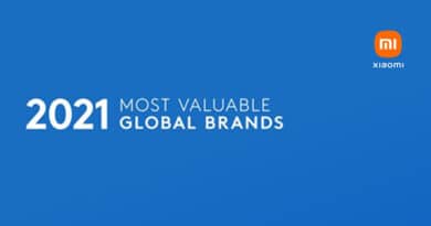 Xiaomi ranked 70th on the top 100 most valuable global brands 2021