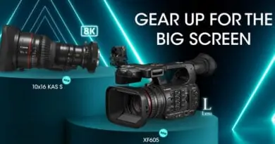 Canon introduce XF605 4K video camera