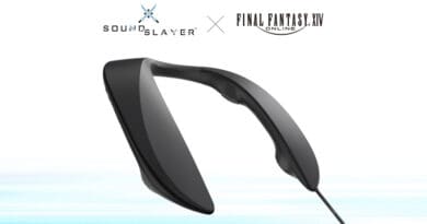Panasonic x Final Fantasy creators for SC-GN01 wearable gaming speaker