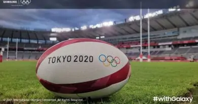 Samsung tease withgalaxy theme photo taken from Tokyo Olympic 2020