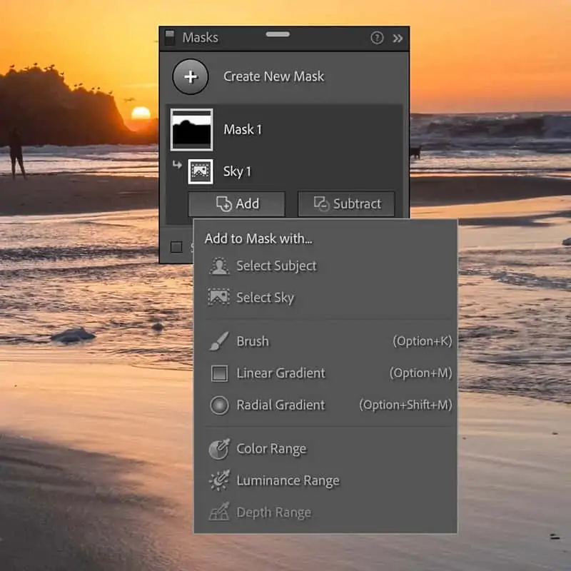 Adobe Camera RAW introduce masking features