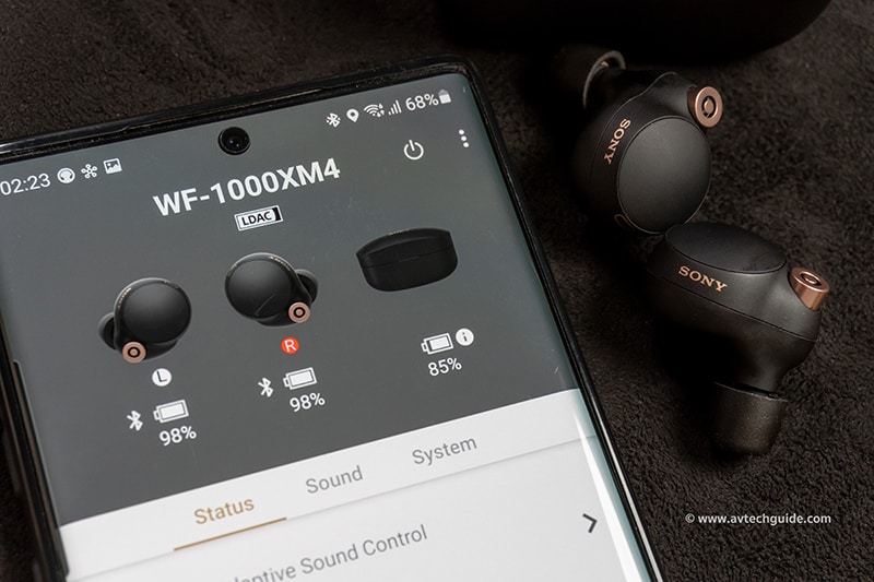 Review Sony WF-1000XM4 the better of best sounding true wireless earphones
