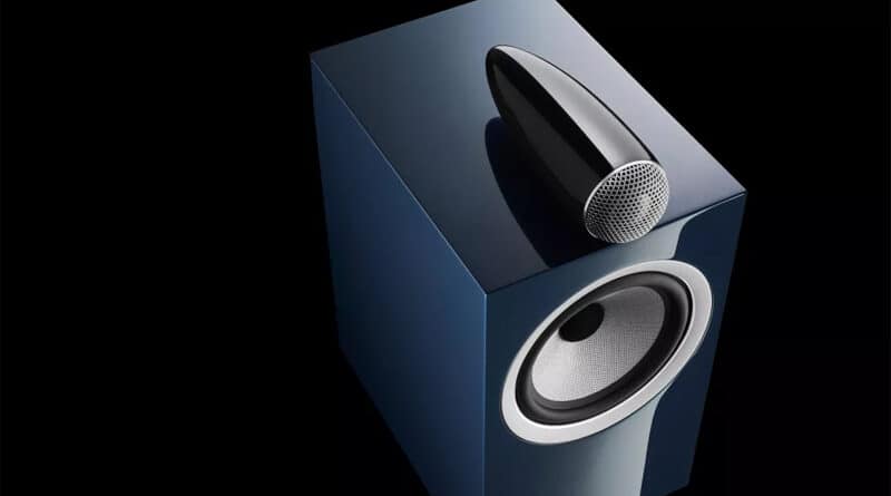 B&W 700 Series Signature speakers come in Midnight Blue Metallic finish