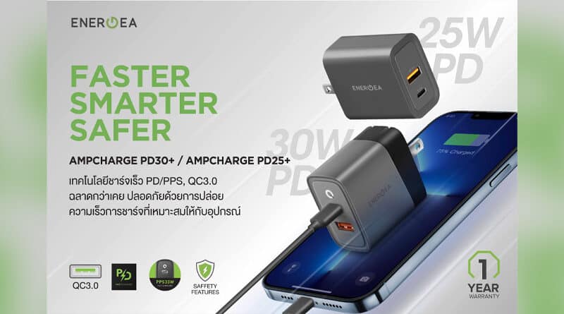 Energea Ampcharge PD25+ PD30+ launched
