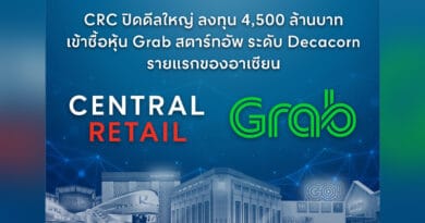 CRC closes major deal investing 4500 million baht to acquire stakes in Grab Aseans first decacorn
