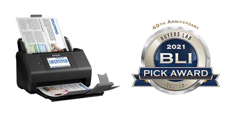 Epson printer scanner got BLI Award