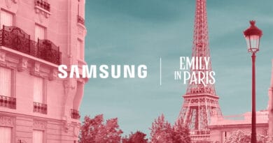 Samsung x Netflix Emily in Paris announcement