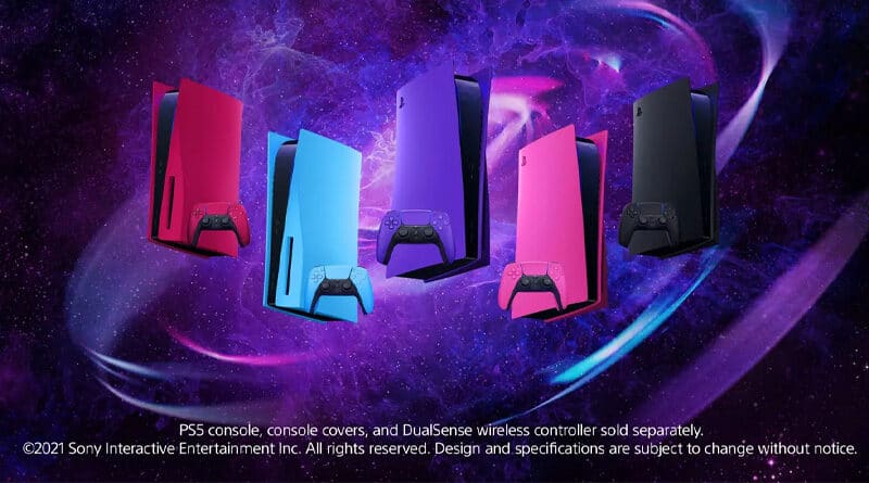 Sony unveil PS DualSense and PS5 console covers