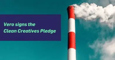 Vero sign the Clean Creatives Pledge