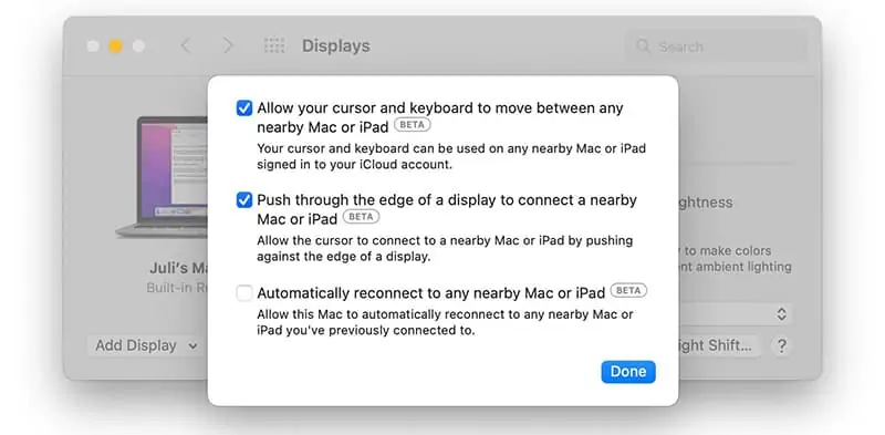 What is Universal Control on iPadOS 15.4 and macOS Monterey 12.3 betas