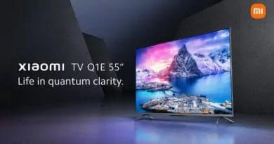 Xiaomi QLED TV Q1E 55 inch launch in Thailand with 4K HDR and Dolby Atmos audio