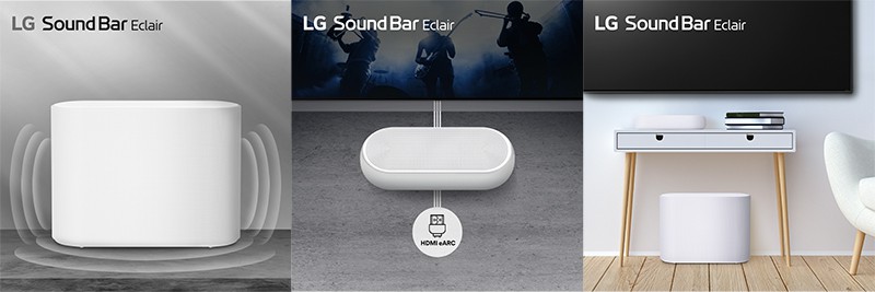 LG Eclair soundbar introduce