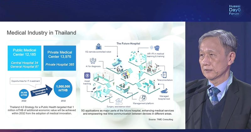 HUAWEI Siriraj shares a successful case of Thailand 5G plus smart hospital