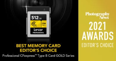 Lexar Professional CFexpress Type-B card wins Best Memory Card Editor's Choice Award