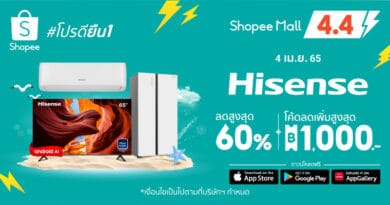 Promotion Hisense x Shopee 4.4 Brand