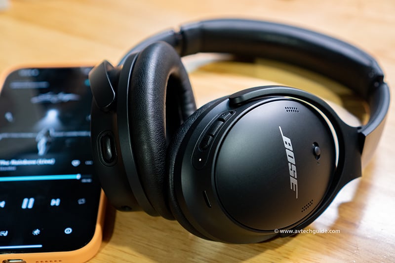 Review Bose QC45 ANC wireless headphones