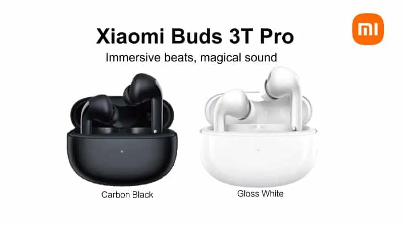 Xiaomi Buds 3T Pro Buds 3 launch in Thailand