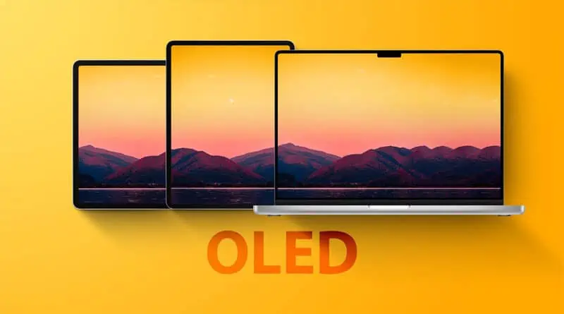 Apple suppliers preparing for first OLED iPad in 2024 followed by OLED MacBook