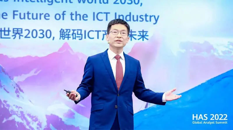 HUAWEI interprets The Future of the Connectivity and Computing industries and calls for moving towards-the-intelligent world of 2030