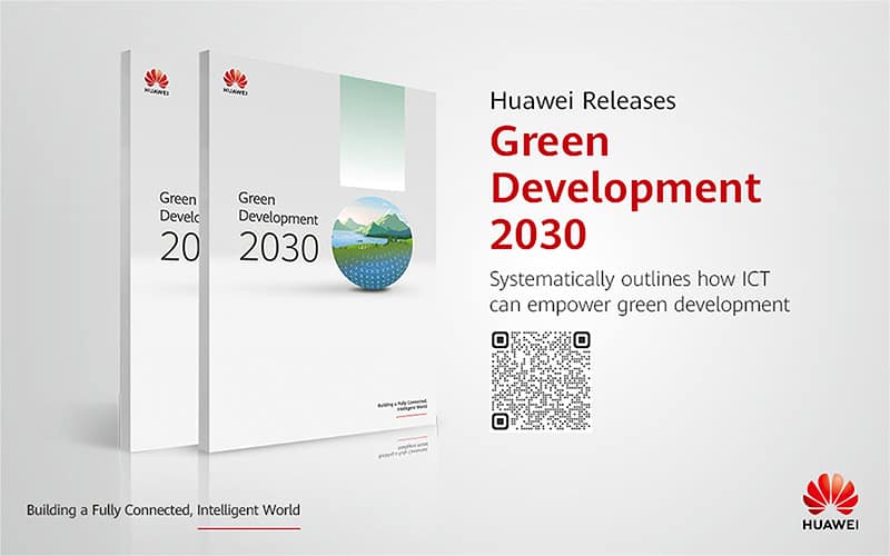 HUAWEI releases the green development 2030 report