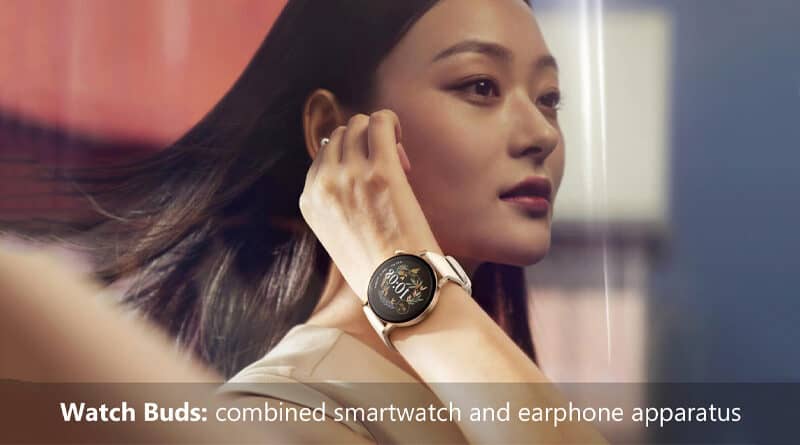 HUAWEI Watch Buds a future HUAWEI smartwatch could feature built-in earbuds
