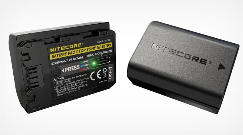 Nitecores launch new Sony Camera battery with USB-C internal charging