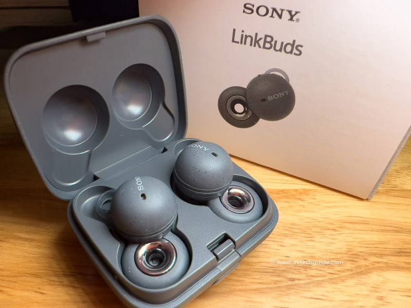 Review Sony LinkBuds WF-L900 open design TWS
