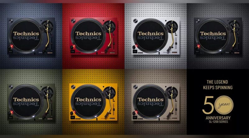 Technics announces limited edition turntable to celebrate 50 years of the SL-1200 series