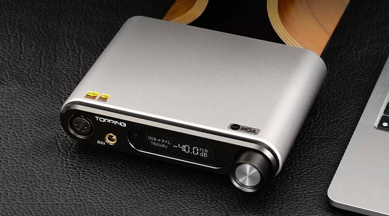 Topping launches DX5 new all-in-one USB DAC/AMP with MQA support