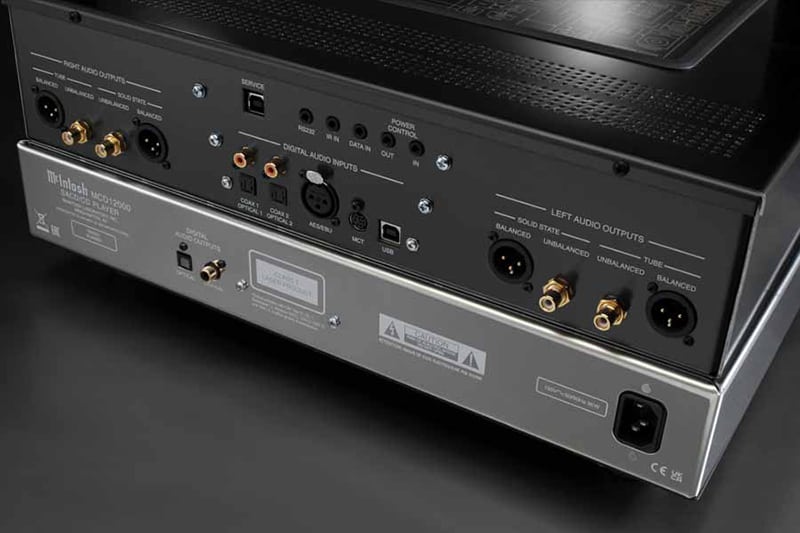 Mcintosh launch MCD12000 new reference level CD SACD player hi res audio dac