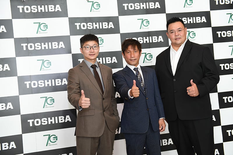 Toshiba celebrates 70th anniversary launch 6 models TV in Thailand