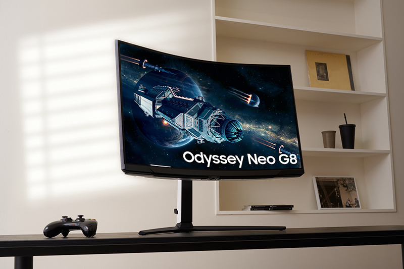Samsung Electronics launches world's first 240Hz 4K gaming monitor Odyssey Neo G8 globally